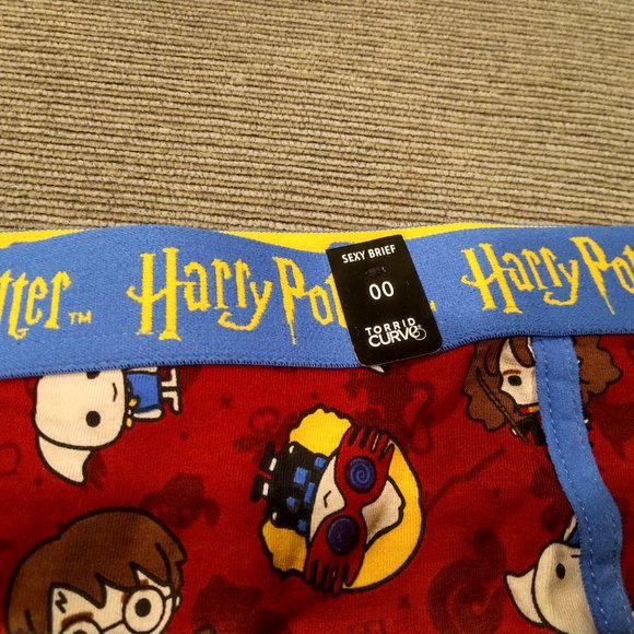 Torrid 00 Harry Potter Emoji Cotton Brief - Picture 2 of 3